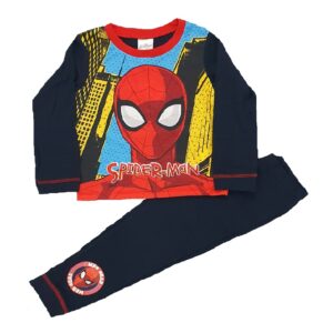 Spiderman Pyjamas Set Kids Marvel Sleepwear Age 18 Months To 5 Years