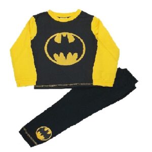 Batman Pyjamas Kids DC Batman Night Wear Age 18 Months to 5 Years