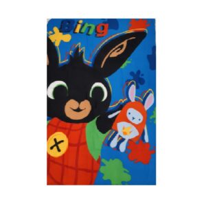 Boys Bing Blanket Kids Fleece Bing Blanket 100 x 140 cm