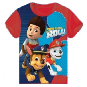 Paw Patrol T-shirt Kids Paw Patrol Short Sleeve Top Age 2-6 Years