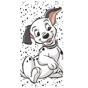 101 Dalmations Towel Kids Puppy Beach/Bath Towel Cotton 70 x 140 cm