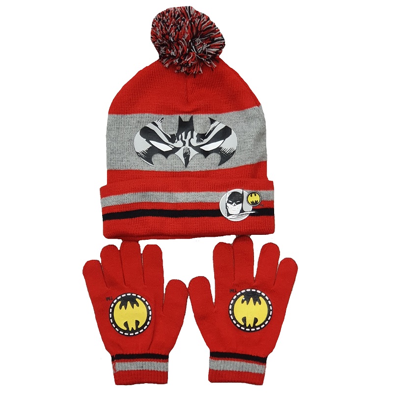 Gloves 3 Piece Winter Set Kids Avengers Gift Scarf MARVEL Boys Spiderman Woolly Hat 