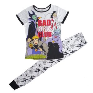 Women's Disney Villains Pyjamas Set, Ladies Villains Nightwear Size 8-22