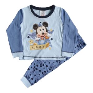 Mickey Mouse Pyjamas Set Boys Disney Mickey Mouse Nightwear Age 6-24 Months
