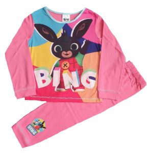 Bing Pyjamas Girls Bing Sleepwear Age 18 Months to 5 Years Pink