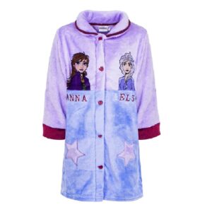 Girls Disney Frozen Dressing Gown Kids Frozen Bathrobe Age 2-6 Years
