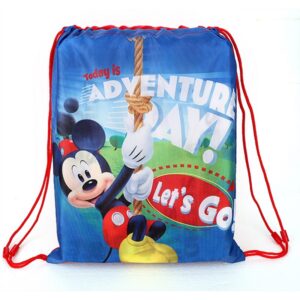 Mickey Mouse Gym Bag Kids Disney Mickey Swimming String Bag