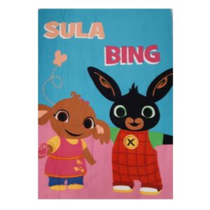 Girls Bing Blanket Kids Bing Fleece Blanket Size 100 x 140 cm
