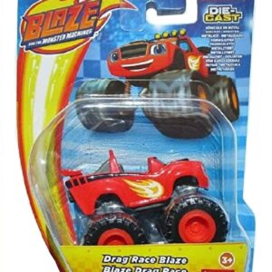 Blaze And The Monster Machine- Drag Race Blaze Die Cast Vehicle