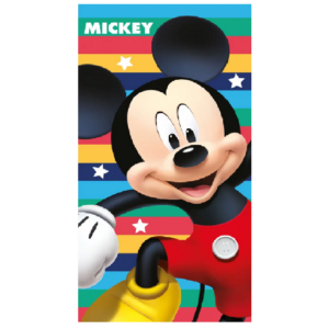 Mickey Mouse Towel Boys Disney Mickey Beach/Bath Towel Cotton 70 x 140 cm