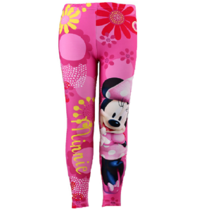 Minnie Mouse Leggings Girls Disney Minnie Mouse Leggings Age 3-8 Years