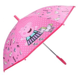 Peppa Pig Umbrella Girls Pink Peppa Pig Umbrella