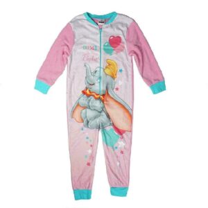 Girls Dumbo All In One Kids Dumbo Onesie Pyjamas Age 18m-5 Years