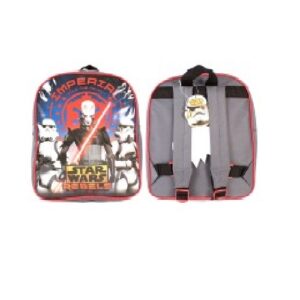 Children Star Wars Rebels Backpack Boys Star Wars School Bag Grey