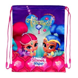 Shimmer & Shine Pull String Gym Bag