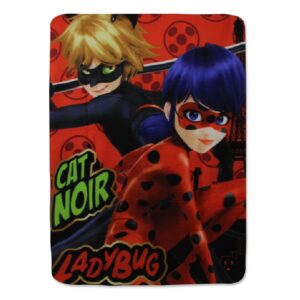 Miraculous Ladybug Blanket Kids Ladybug Fleece Blanket 100 x 140 cm