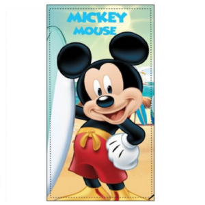 Mickey Mouse Towel Boys Disney Mickey Beach/Bath Towel Size 70 x 140 cm
