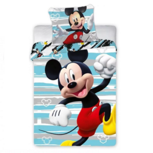 Disney Mickey Mouse Duvet Cover & Pillow Set Cot Set 100% Cotton 100 x 135 cm