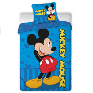 Disney Mickey Mouse Duvet Cover & Pillow Set Cot Set 100% Cotton 100 x 135 cm