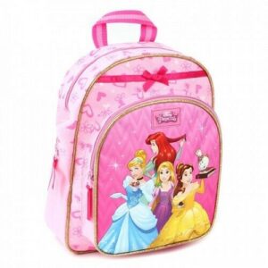 Princess Backpack Girls Disney Princess School Bag Size 31 x 25 x 9 cm