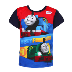 Thomas T-shirt Boys Thomas & Friends Short Sleeve Cotton Top Age 2-6 Years