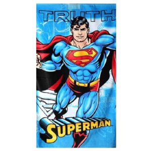 Superman Beach/Bath Towel Kids DC Superman 100% Cotton Towel