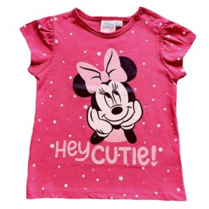 Minnie Mouse T-shirt Baby Disney Minnie Mouse Short Sleeve Top Age 6-23 Months