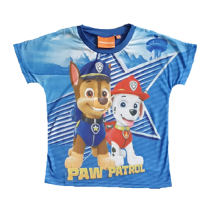 Paw Patrol T-shirt Boys Paw Patrol Short Sleeve Top Age 2-6 Years