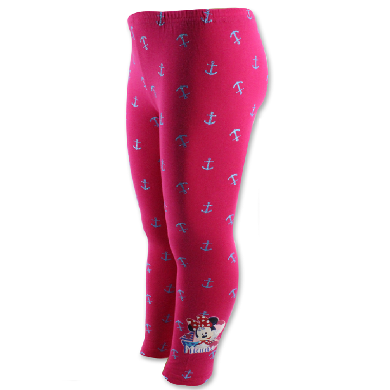 Minnie Mouse Leggings Girls Disney Minnie Mouse Cotton Leggings Age 3-8  Years - Online Character Shop