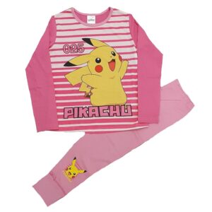 Pokemon Pyjamas Girls Pokemon Nightwear Size 5-12 Years
