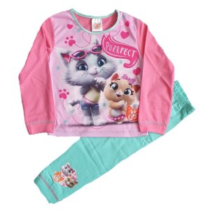 44 Cats Pyjamas Girls 44 Cats Age 18 Months to 5 Years Pink