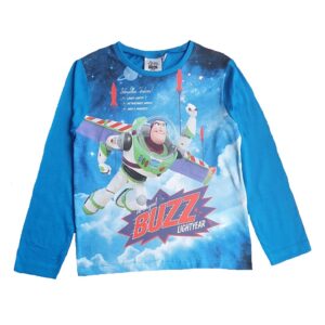 Toy Story T-shirt Boys Toy Story Long Sleeve Top Age 3-8 Years Blue