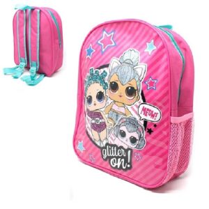 LOL Backpack Girls LOL School Bag Pink