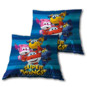 Super Wings Cushion Kids Super Wings Cushion/Pillow Blue