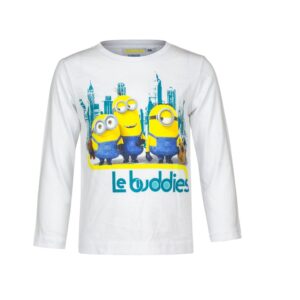 Minion T-shirt Boys Minions Long Sleeve Top Age 3-8 Years Le Buddies