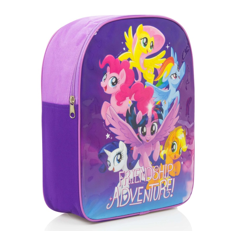 My Little Pony Perfect Friends Lilac & Blue Childrens Backpack School Bag Kids 