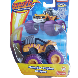Monster Engine Stripes-Blaze And The Monster Machine Die Cast Truck