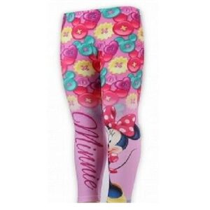 Minnie Mouse Leggings Girls Pink Disney Minnie Mouse Leggings Age 3-8 Years