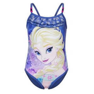 Frozen Swimming Costume Girls Disney Frozen Swim Suit Age 4-8 Years