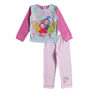 Teletubbies Pyjamas Girls Teletubbies Nightwear Age 18 Months to 5 Years Pink