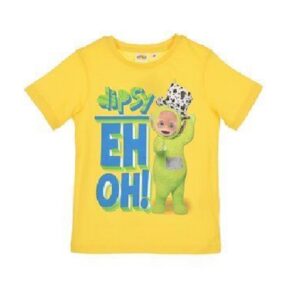 Teletubbies T-shirt Boys Teletubbies Short Sleeve T-shirt Age 3-6 Years Yellow