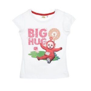 Teletubbies T-shirt Girls Teletubbies Short Sleeve T-shirt Age 3-6 Years White
