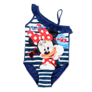 Minnie Mouse Swimsuit Girls Disney Minnie Mouse Swimming Costume Age 2-6 Years