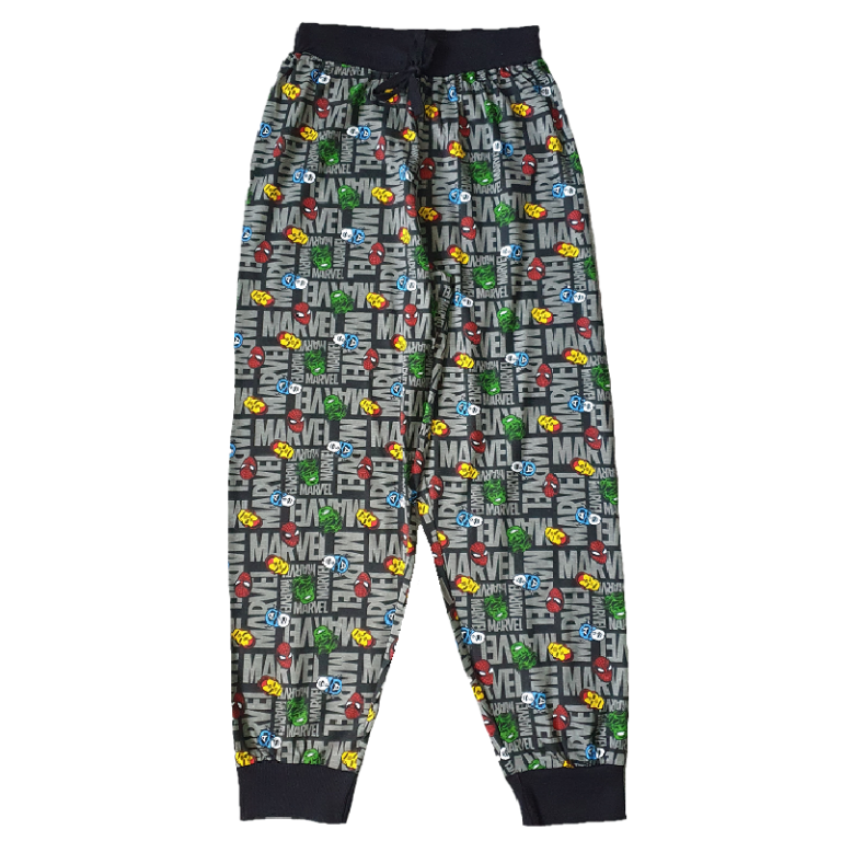 Marvel Comics Lounge Pants Men's Marvel Comics Pyjamas Bottom SXL