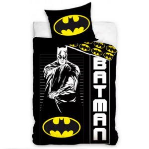 Batman Duvet Cover & Pillow Case Cot Duvet Set 100% Cotton 140 x 200 cm
