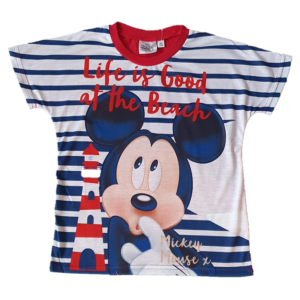 Mickey Mouse T-shirt Boys Disney Mickey Mouse T-shirt Age 2-6 Years