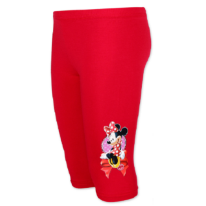 Minnie Mouse Leggings Girls Disney Minnie Mouse 3/4 length Cotton Leggings Age 2-6 Years