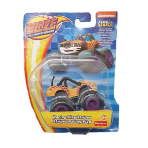 Racing Flag Stripes-Blaze And The Monster Machine Die Cast Truck