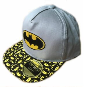 Batman Cap Kids DC Batman Hip Hop Cap Age 8-12 Years
