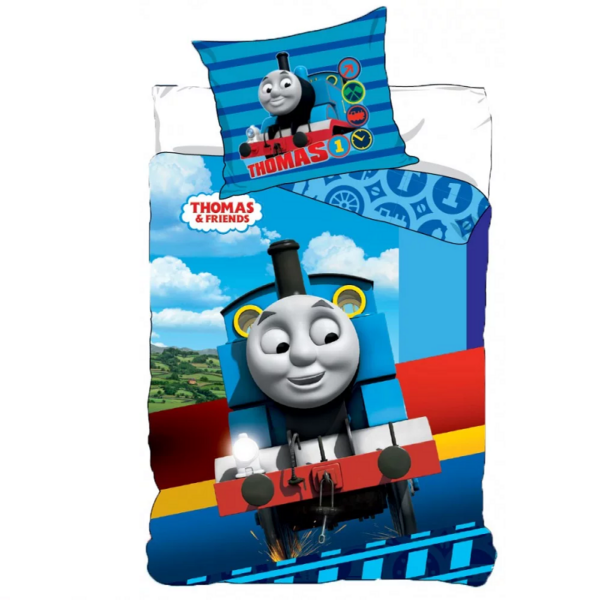 Thomas & Friends Duvet Cover & Pillow Set Cot Set 100 Cotton 100 x 135